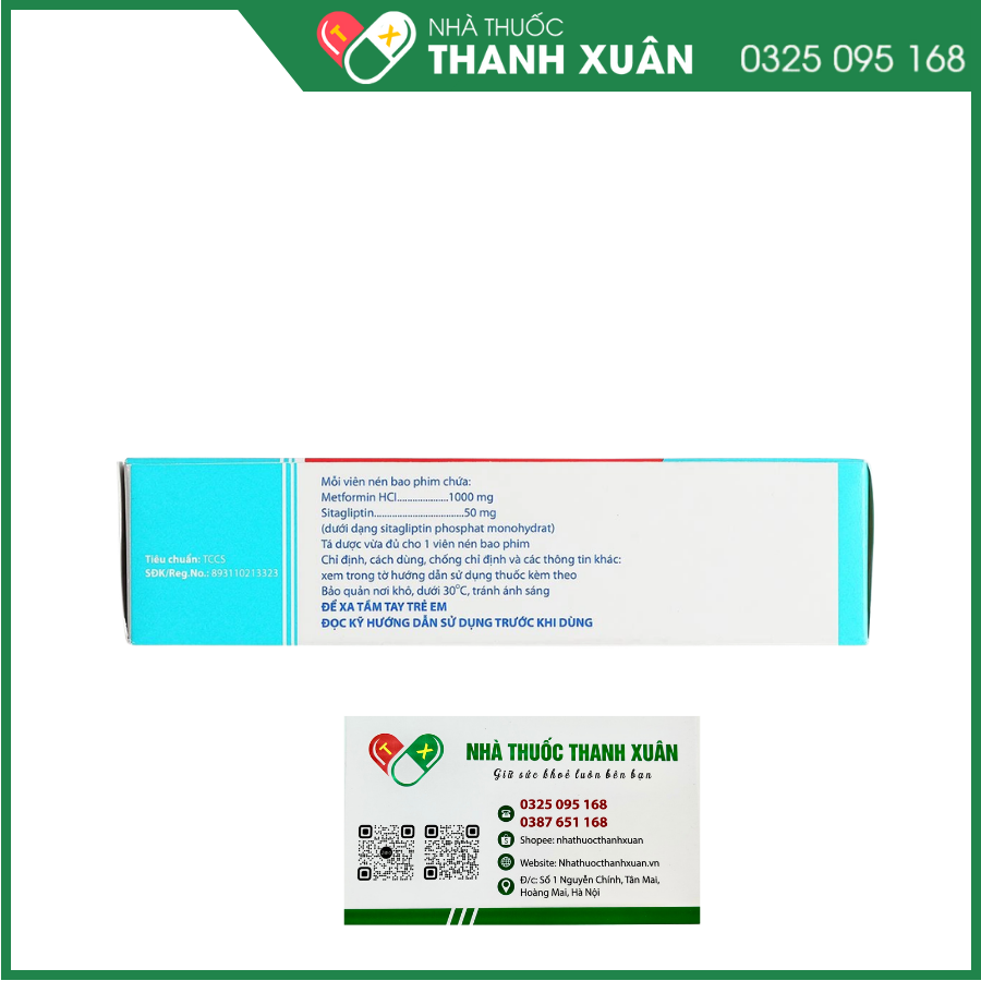 Sitomet 50/1000 hỗ trợ kiểm soát đường huyết ở bệnh nhân đái tháo đường